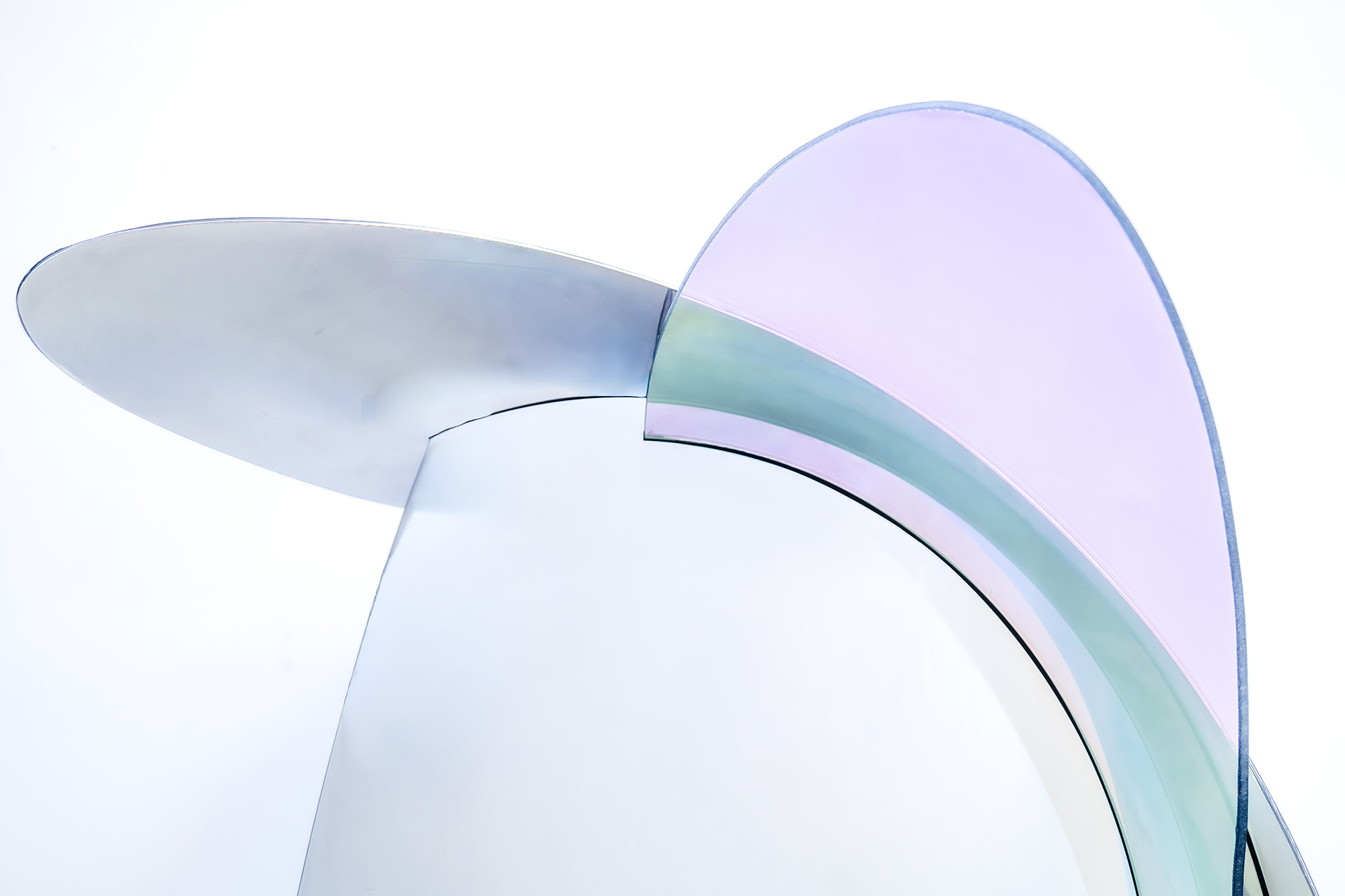 Close-up of layered curves – A01